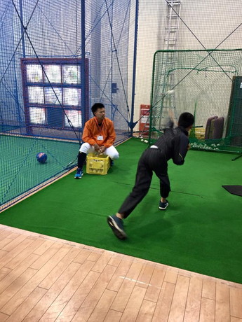 スラッガーズパーク12周年 野球教室