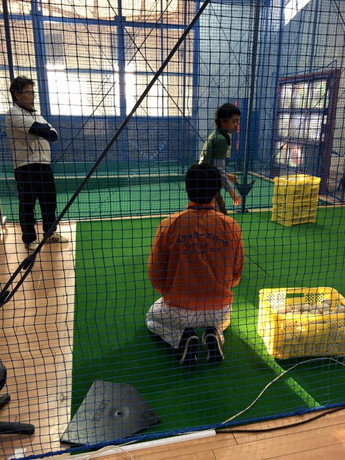 スラッガーズパーク12周年 野球教室